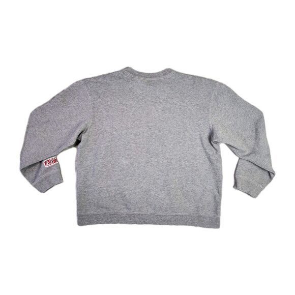 Vtg Aeropostale Sweatshirt Mens M Spellout Cyber Y2k Embroidered Chunky Retro - Picture 4 of 8